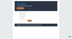 Desktop Screenshot of churchpop.ncbaptist.org